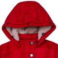 Girls Lighthouse Red Icefield Quilted Jacket 65737 by Barbour from Hurleys