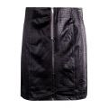 Womens Black Vilupita Coated Skirt 97216 by Vila from Hurleys
