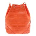 Womens Coral Croc Bucket Bag 8990 by Versace Jeans from Hurleys