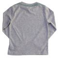 Boys Marl Grey Alexy 2 Tiger L/s Tee Shirt 64240 by Kenzo from Hurleys