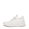 Womens White Vitamin FF Knitted Trainers 103679 by FitFlop from Hurleys