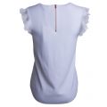 Womens Ivory Ysabel Frill Sleeve Top 14101 by Ted Baker from Hurleys