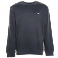 Mens Blue Comfort Fit Crew Sweat Top 66396 by Armani Jeans from Hurleys