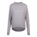Womens Grey Heather Soft Crew Lounge Sweat Top 52197 by Calvin Klein from Hurleys