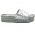 Womens Silver Scream Slide Sandals 37387 by Ash from Hurleys