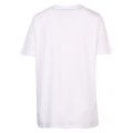 Womens White Kors Floral Logo S/s T Shirt 58666 by Michael Kors from Hurleys