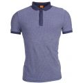 Mens Navy Persys S/s Polo Shirt 8139 by BOSS from Hurleys