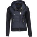 Womens Black Trail Hooded Sweat Top 18522 by Barbour International from Hurleys
