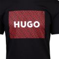 Mens Black Dulive Regular Fit S/s T Shirt 109944 by HUGO from Hurleys