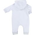 Baby Blue Quilted Hooded Romper 16645 by BOSS from Hurleys