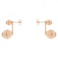 Womens Rose Gold & Vintage Areal Drop Earrings 66755 by Ted Baker from Hurleys