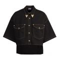 Womens Black Western Short Shirt 51209 by Versace Jeans Couture from Hurleys