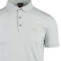 Casual Mens Pale Green Passenger Slim S/s Polo Shirt 108659 by BOSS from Hurleys