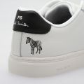 Mens White Rex Zebra Trainers 92703 by PS Paul Smith from Hurleys