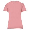 Womens Pink Animal Print Eagle S/s T Shirt 47994 by Emporio Armani from Hurleys