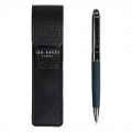 Mens Black/Navy Touch Screen Pen in Case 78902 by Ted Baker from Hurleys