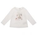 Infant Natural & Rose Telephone L/s T Shirt 29798 by Mayoral from Hurleys