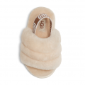 Toddler Natural Fluff Yeah Slide Slippers (5-11) 94580 by UGG from Hurleys