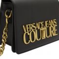 Womens Black Logo Lock Small Crossbody Bag 85906 by Versace Jeans Couture from Hurleys