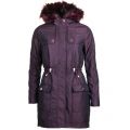Womens Oxblood Edmona Quilted Panel Parka 62092 by Ted Baker from Hurleys