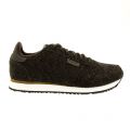 Womens Black Ydun Pearl Trainers 11158 by Woden from Hurleys
