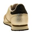 Womens Gold Ydun Metallic Trainers 61878 by Woden from Hurleys