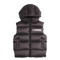 Boys Black Branded Hooded Gilet 78627 by Dsquared2 from Hurleys