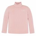 Girls Crystal Pink Chic Polo Neck L/s T Shirt 48410 by Mayoral from Hurleys