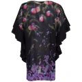 Womens Black Twisela Peach Blossom Cover Up 25301 by Ted Baker from Hurleys