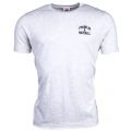 Mens Original Grey Small Logo S/s Tee Shirt 66196 by Franklin + Marshall from Hurleys