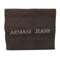 Mens Grey Knitted Hat & Scarf Set 11150 by Armani Jeans from Hurleys
