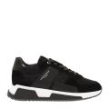 Mens Obsidian Black Matador Flocked Viper Trainers 87568 by Android Homme from Hurleys