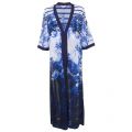 Womens Dark Blue Henee Long Persian Blue Cover Up 72002 by Ted Baker from Hurleys