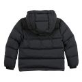 Boys Black Edmond Padded Hooded Coat 30815 by Kenzo from Hurleys