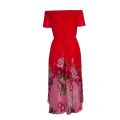 Womens Red Gillyy Berry Sundae Bardot Dress 42105 by Ted Baker from Hurleys