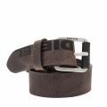 Mens Brown B-Log Leather Belt 32994 by Diesel from Hurleys