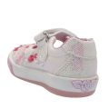 Baby White Glitter Florence Flower Dolly Shoes (20-24) 86434 by Lelli Kelly from Hurleys