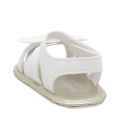 Baby White Bow Sandals (15-18) 58168 by Mayoral from Hurleys