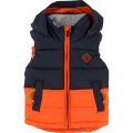 Baby Navy & Orange Gilet 20861 by Timberland from Hurleys
