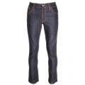 Mens Dry Ecru Embo Wash Thin Finn Slim Fit Jeans 20998 by Nudie Jeans Co from Hurleys