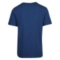 Mens Navy/Blue/Grey 3 Pack Lounge S/s T Shirt Set 52382 by Ted Baker from Hurleys