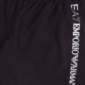 Mens Black Silver Logo Swim Shorts 57488 by EA7 from Hurleys