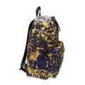 Mens Dark Blue Baroque Logo Backpack 51177 by Versace Jeans Couture from Hurleys