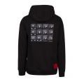 Mens Black Duture Bowie Hooded Sweat Top 56891 by HUGO from Hurleys