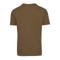 Mens Green Beach Chest Logo Slim Fit S/s T Shirt 92283 by BOSS from Hurleys