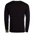 Mens Black K-Top Crew Knitted Jumper 17793 by Diesel from Hurleys