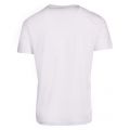 Mens White Visibility Logo S/s T Shirt 57452 by EA7 from Hurleys