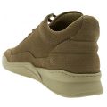 Mens Dark Green Low Top Ghost Microlane Trainers 15831 by Filling Pieces from Hurleys