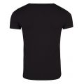 Mens Black Small Logo Slim Fit S/s T Shirt 20014 by Emporio Armani Bodywear from Hurleys