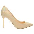 Womens Gold Jolies Snakeskin Shoes 67317 by Moda In Pelle from Hurleys